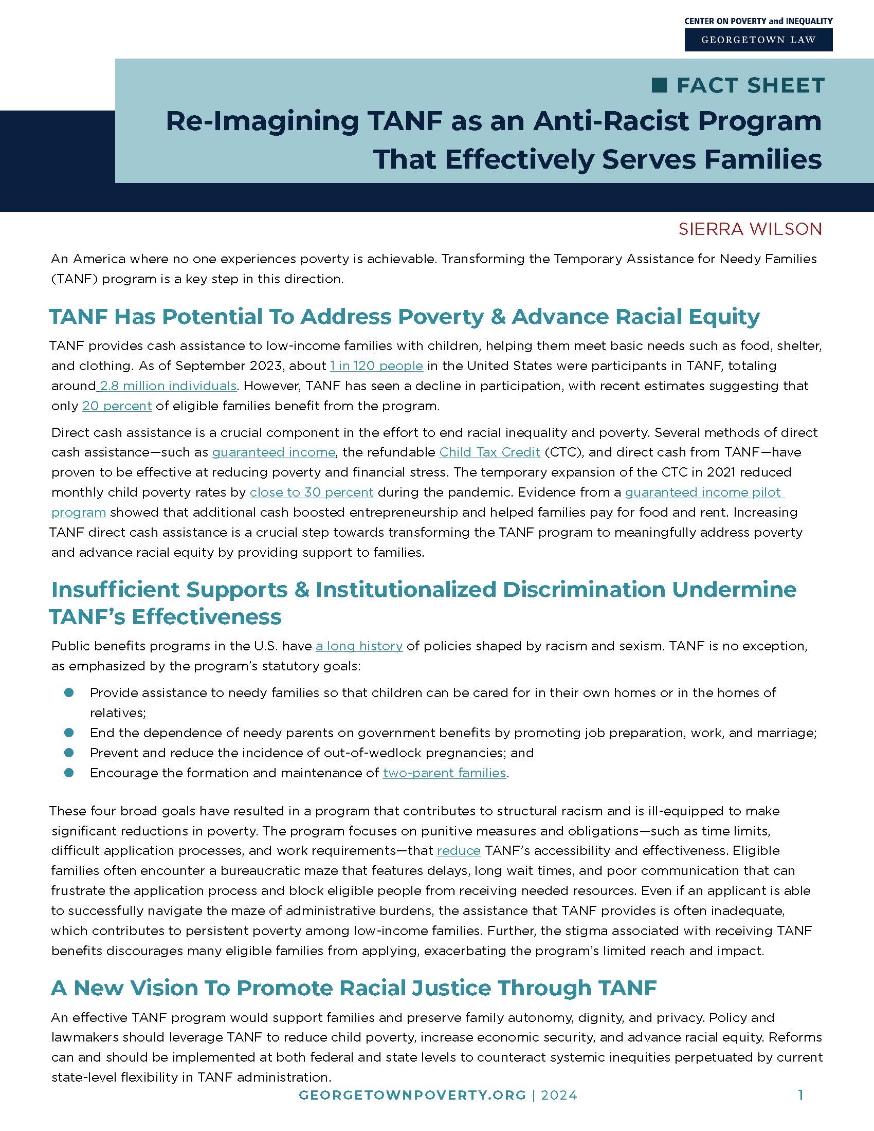 Child Welfare Brief